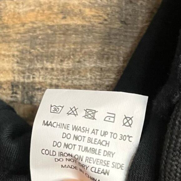 Zyia Black Combo Pocket Hooded Sweatshirt‎ Size XXL - Picture 10 of 10